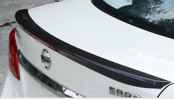 abs car spoilers,tail plane with paint for nissan sylphy,sentra 2012- 2016