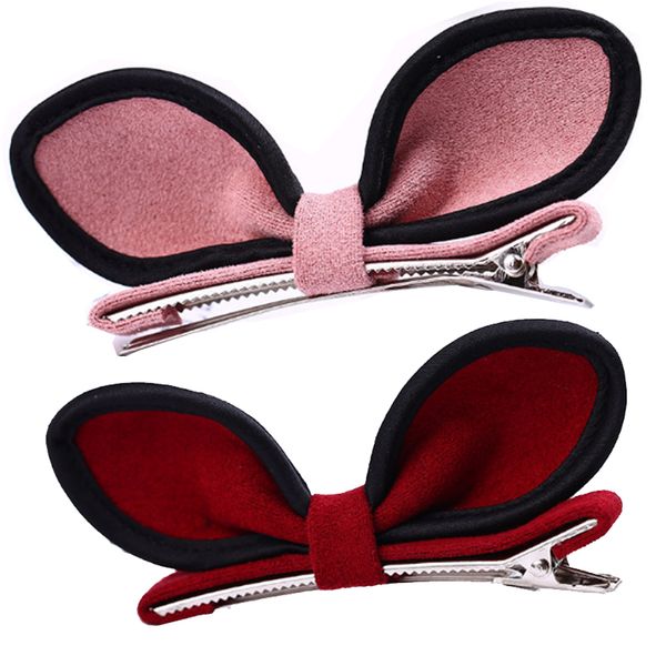 korean girls hair clip cute novelty rabbit ears with deer leather fabric children accessories gift hair accessories, Slivery;white
korean girls hair clip cute novelty rabbit ears with deer leather fabric children accessories gift hair accessories, Slivery;white