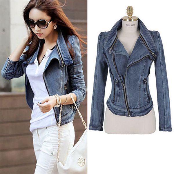 Womens Denim Jacket New Fashion Women Jean Jacket Denim Ladies Casual Blue Lovely Jean Denim Jacket Coat Size S / M /L
Womens Denim Jacket New Fashion Women Jean Jacket Denim Ladies Casual Blue Lovely Jean Denim Jacket Coat Size S / M /L