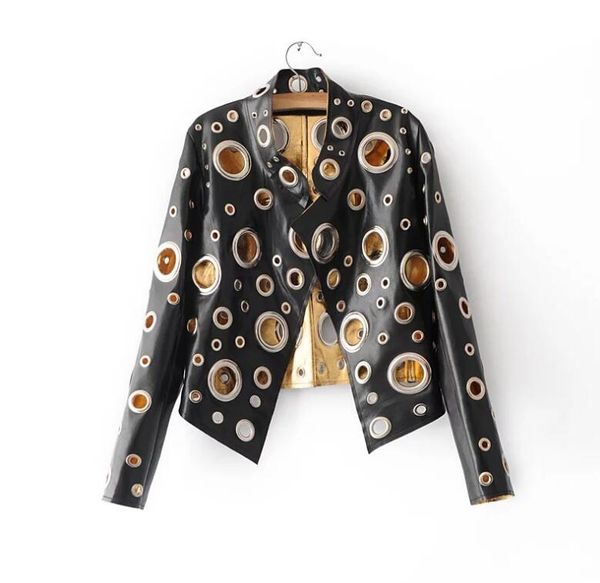 black rivet leather jacket women 2017 gold pu coat women clothing short slim motorcycle outerwear casual female jacket
black rivet leather jacket women 2017 gold pu coat women clothing short slim motorcycle outerwear casual female jacket