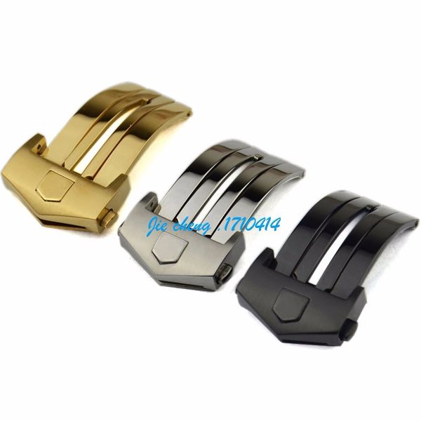 JAWODER Watchband 18mm 20mm Silver Black Gold Color High Quality Stainless Steel Deployment Solid Butterfly Buckle Clasp for CARRERA
JAWODER Watchband 18mm 20mm Silver Black Gold Color High Quality Stainless Steel Deployment Solid Butterfly Buckle Clasp for CARRERA
