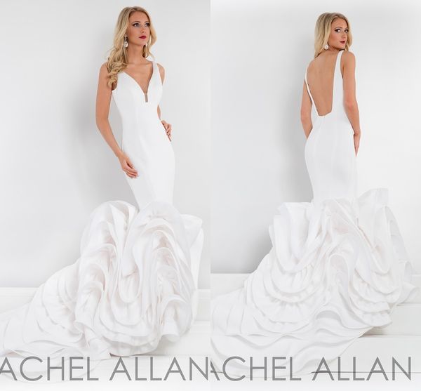2020 evening dresses new sleeveless sheath mermaid backless ruffles skirt white formal elegant prom dress custom made
2020 evening dresses new sleeveless sheath mermaid backless ruffles skirt white formal elegant prom dress custom made