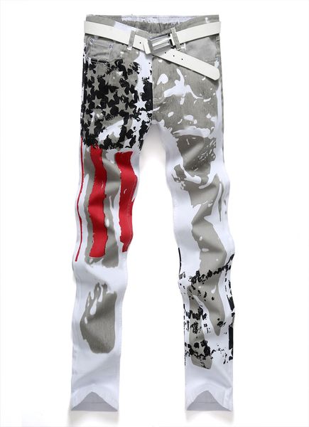 wholesale-2016 men's flag stars print designer casual fashion micro elastic straight jeans size 28-46, Blue
wholesale-2016 men's flag stars print designer casual fashion micro elastic straight jeans size 28-46, Blue
