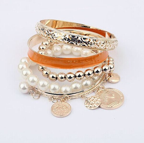 fashion hollow multilayer joker charm bracelets metal coin pearl beads bracelets women fashion bracelets jewelry casual accessories, Golden;silver
fashion hollow multilayer joker charm bracelets metal coin pearl beads bracelets women fashion bracelets jewelry casual accessories, Golden;silver