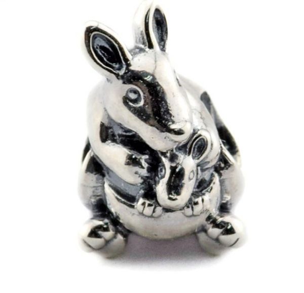 authentic 925 sterling silver beads kangaroo & baby charm fits pandora bracelets beads wholesale 2016 new summer, Black
authentic 925 sterling silver beads kangaroo & baby charm fits pandora bracelets beads wholesale 2016 new summer, Black