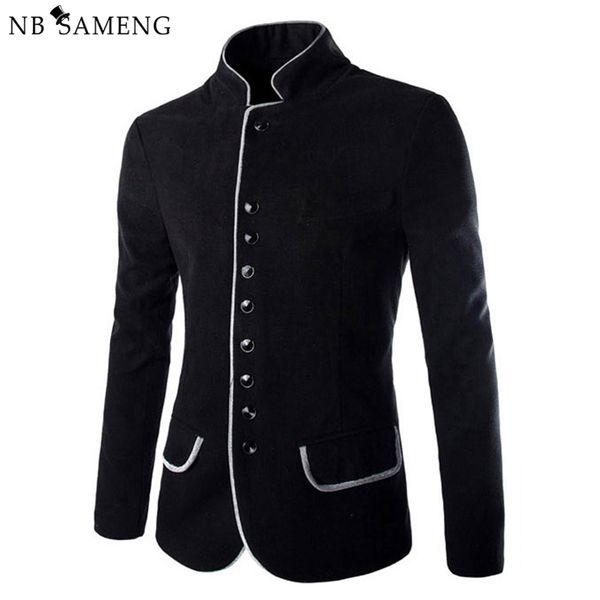 wholesale- 2016 new luxury men jacket fashion stand collar wool mens blazer coat slim fit cotton terno masculino 13m0603, Black;brown
wholesale- 2016 new luxury men jacket fashion stand collar wool mens blazer coat slim fit cotton terno masculino 13m0603, Black;brown