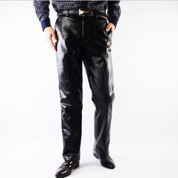 wholesale-mens black leather pants faux leather pu material black color thick motorcycle faux leather pants for men big size 30-42
wholesale-mens black leather pants faux leather pu material black color thick motorcycle faux leather pants for men big size 30-42
