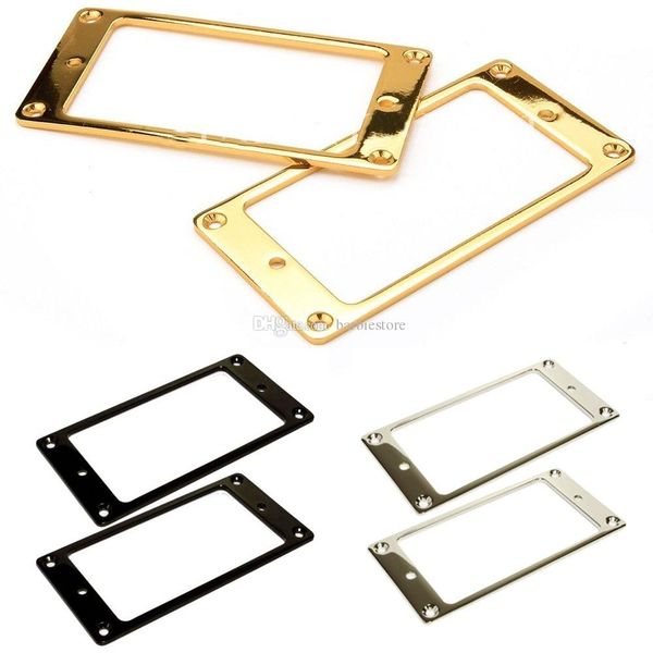 2pcs Gold Plated Metal Flat Humbucker Pickup Mounting Ring for Guitar White E00378 SMAD
2pcs Gold Plated Metal Flat Humbucker Pickup Mounting Ring for Guitar White E00378 SMAD