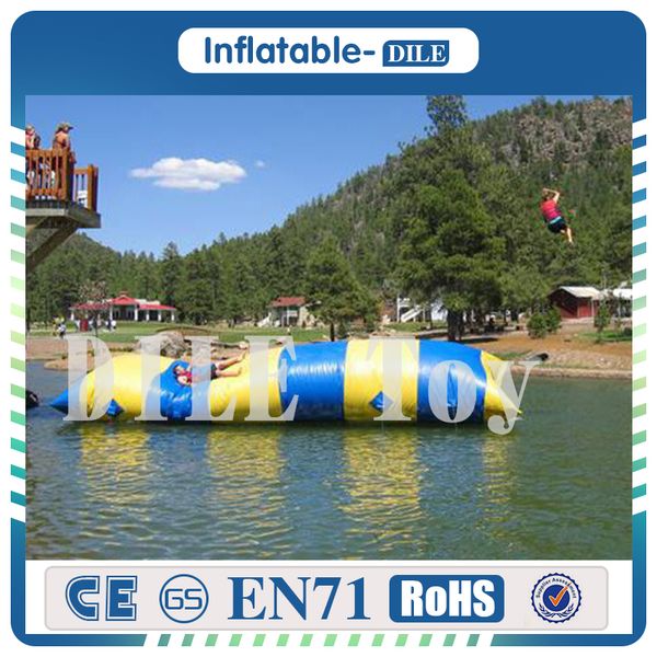 0.9mm Pvc 6m*3m Inflatable Water Blob,inflatable Water Jumping Blob For With One Pump