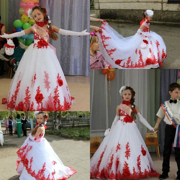 2016 великолепный белый и красный девушки pageant платья без бретелек ярусы тюль с ручной работы цветок принцесса ребенок день рождения плат, White;blue
2016 великолепный белый и красный девушки pageant платья без бретелек ярусы тюль с ручной работы цветок принцесса ребенок день рождения плат, White;blue