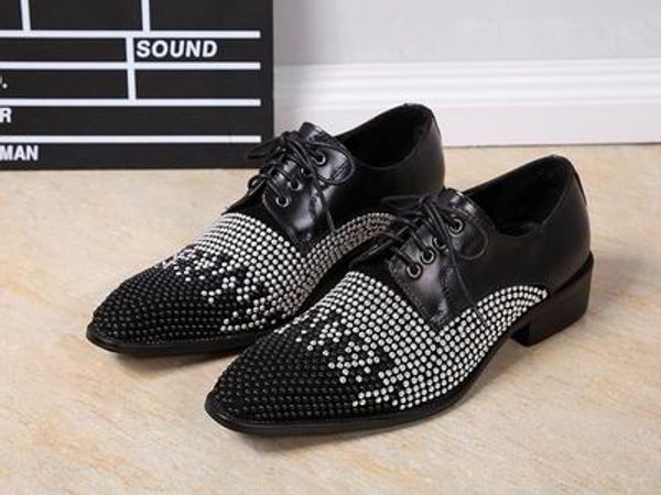 personalized rhineston lace up men black leather shoes fashion square toe lace up red luxury dressing up party shoes 38-46
personalized rhineston lace up men black leather shoes fashion square toe lace up red luxury dressing up party shoes 38-46