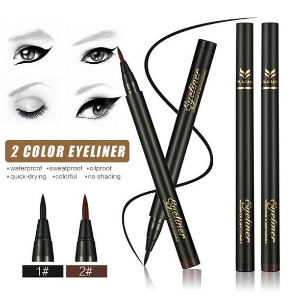 huamianli black brown makeup eyeliner liquid eye liner shadow waterproof pen pencile 7g make up tool
huamianli black brown makeup eyeliner liquid eye liner shadow waterproof pen pencile 7g make up tool