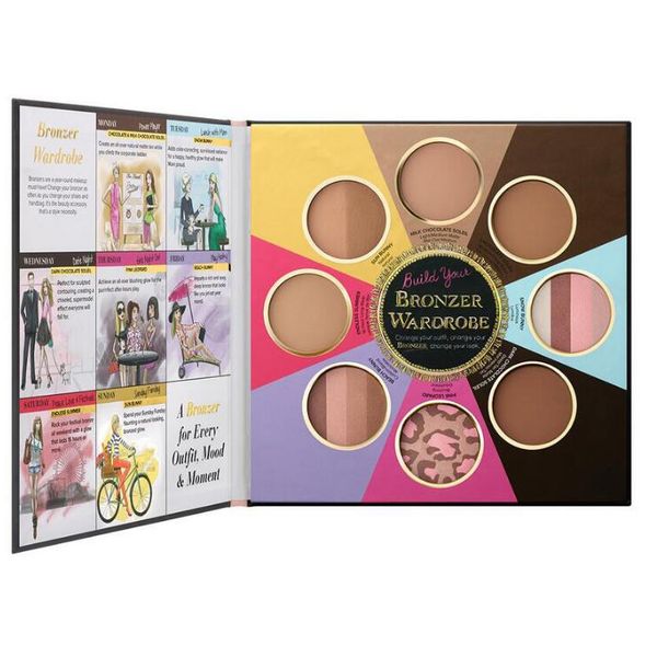 The Little Black Book of Bronzers palette Blush Cheek Highlighter Cosmestics Palette change your look
The Little Black Book of Bronzers palette Blush Cheek Highlighter Cosmestics Palette change your look