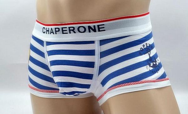 new finechaperone men's underwear cute big pipe sailor cartoon pants u-convex cotton underpants men's shorts pants male shorts box, Black;white
new finechaperone men's underwear cute big pipe sailor cartoon pants u-convex cotton underpants men's shorts pants male shorts box, Black;white