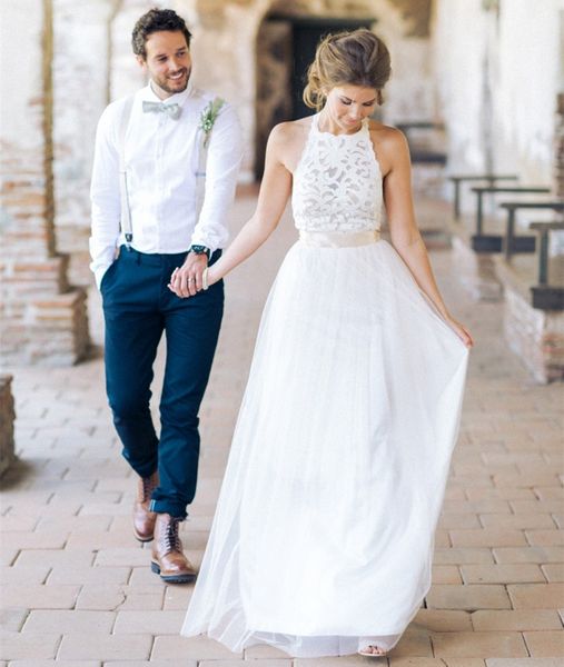 new summer style long white chiffon lace beach wedding dresses 2017 backless wedding gowns robe de mariage vestidos de noiva
new summer style long white chiffon lace beach wedding dresses 2017 backless wedding gowns robe de mariage vestidos de noiva