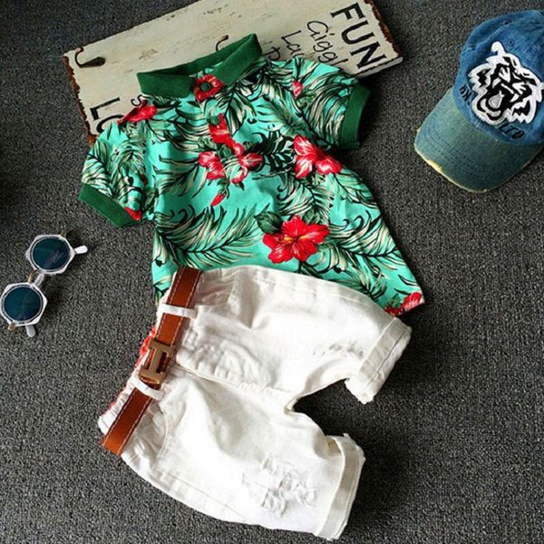 2016 summer fashion boys clothing children outfits short sleeve stripe shirts + shorts 2pcs sets adorable baby suits 2 colors ing, White
2016 summer fashion boys clothing children outfits short sleeve stripe shirts + shorts 2pcs sets adorable baby suits 2 colors ing, White