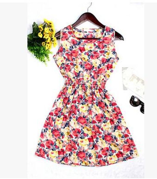 wholesale- pink flower new spring summer plus size women clothing 2016 fashion floral print pattern cute dresses vestidos, White;black
wholesale- pink flower new spring summer plus size women clothing 2016 fashion floral print pattern cute dresses vestidos, White;black