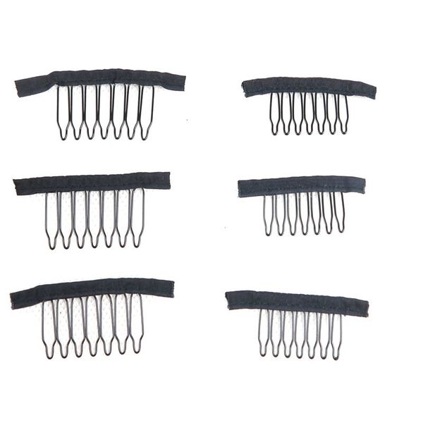 7teeth wig combs clips lace wig clips attach caps wig combs insert wig clips hair extensions tools, Black;brown
7teeth wig combs clips lace wig clips attach caps wig combs insert wig clips hair extensions tools, Black;brown