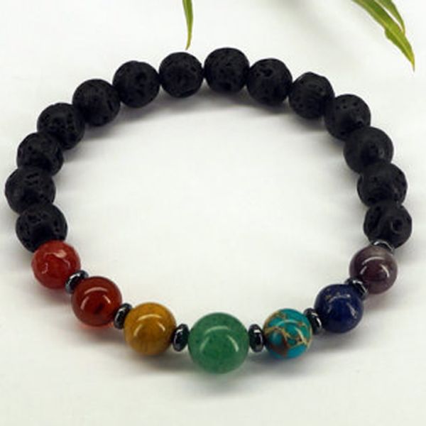 sn0583 new natural stone bracelet men's 7 chakra bracelet balancing yoga mala bracelet vitality natural stone bracelet, Black
sn0583 new natural stone bracelet men's 7 chakra bracelet balancing yoga mala bracelet vitality natural stone bracelet, Black