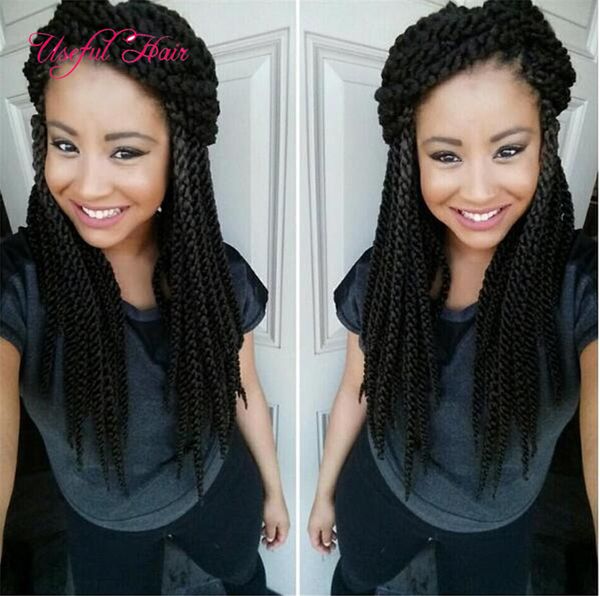 3d havana mambo twist cubic twist braid in bundles crochet braids hair extensions ombre braiding crochet hair extensions twist box braids, Black
3d havana mambo twist cubic twist braid in bundles crochet braids hair extensions ombre braiding crochet hair extensions twist box braids, Black