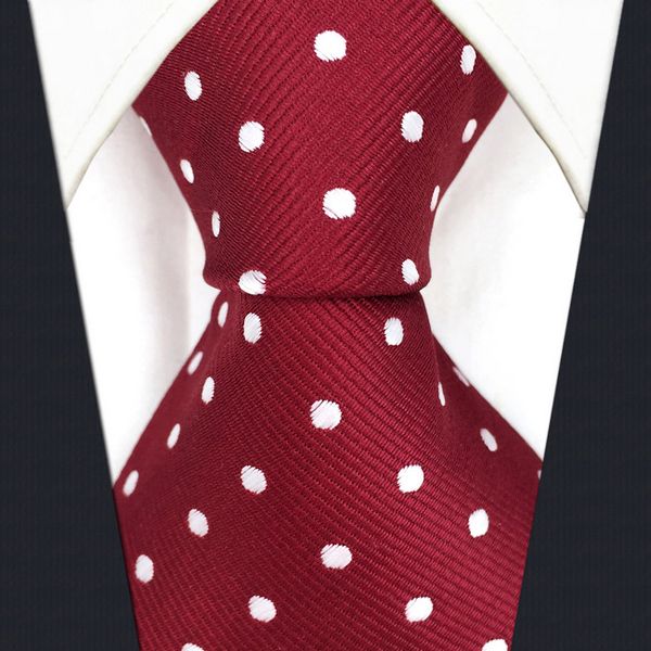 long white red crimson 100% dots fashion neckties mens silk s15 extra size jacquard woven ties new tulfm, White;black
long white red crimson 100% dots fashion neckties mens silk s15 extra size jacquard woven ties new tulfm, White;black