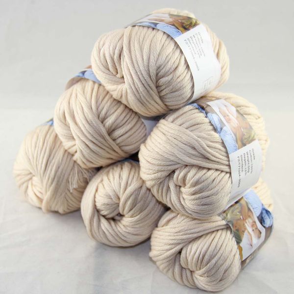 lot of 6 ballsx50g special thick worsted 100% cotton knitting yarn beige 2231, Black;white
lot of 6 ballsx50g special thick worsted 100% cotton knitting yarn beige 2231, Black;white
