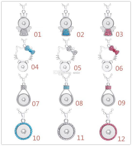 fashion women noosa necklace snap button charm pendant crystal necklace snaps jewelry with 361l stainless steel chain, Silver
fashion women noosa necklace snap button charm pendant crystal necklace snaps jewelry with 361l stainless steel chain, Silver