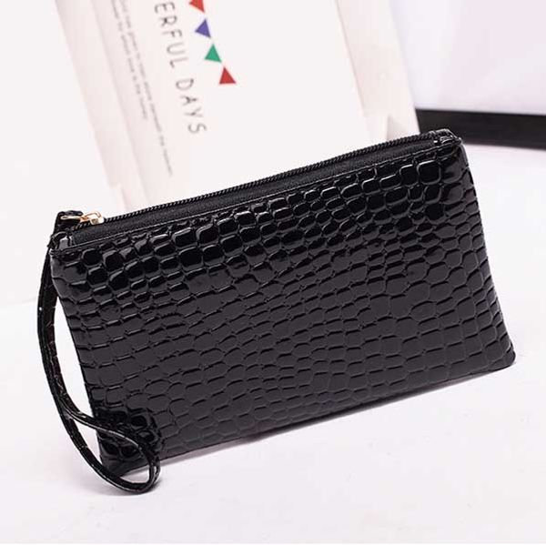 New Leather Women Wallets Alligator Grain Coins Card Holder Purse Wallet 
New Leather Women Wallets Alligator Grain Coins Card Holder Purse Wallet