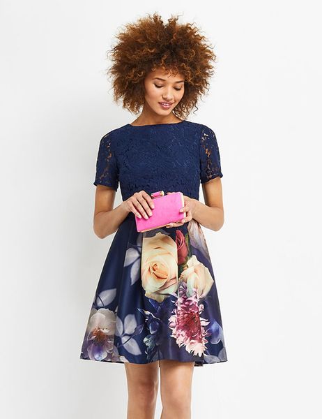 lace patchwork wmen a-line dress flower print short sleeve dresses 09k572, Black;gray
lace patchwork wmen a-line dress flower print short sleeve dresses 09k572, Black;gray