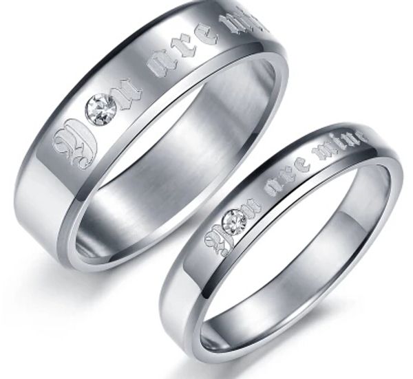 crystal drill stainless steel rings for couple lover finger rings korean style jewerly accessories christmas gift dhl ing, Silver
crystal drill stainless steel rings for couple lover finger rings korean style jewerly accessories christmas gift dhl ing, Silver