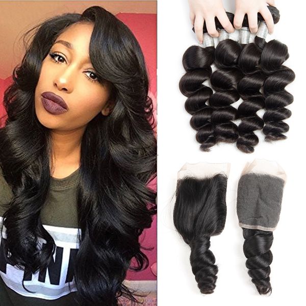 Brazilian loo e wave hair 4x4 lace clo ure with bundle hair whole ale hair exten ion middle three part natural black
Brazilian loo e wave hair 4x4 lace clo ure with bundle hair whole ale hair exten ion middle three part natural black