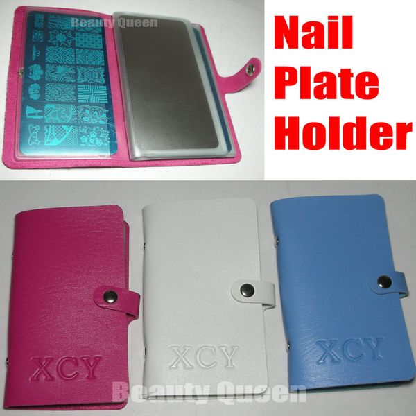 nail stamp plate leather folder case nail template album sorting bag (20pcs slots) pink/blue/white (plate not included)
nail stamp plate leather folder case nail template album sorting bag (20pcs slots) pink/blue/white (plate not included)