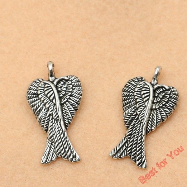 50pcs tibetan silver tone angel wings charms pendants jewelry making diy handmade 29x16mm jewelry making, Bronze;silver
50pcs tibetan silver tone angel wings charms pendants jewelry making diy handmade 29x16mm jewelry making, Bronze;silver