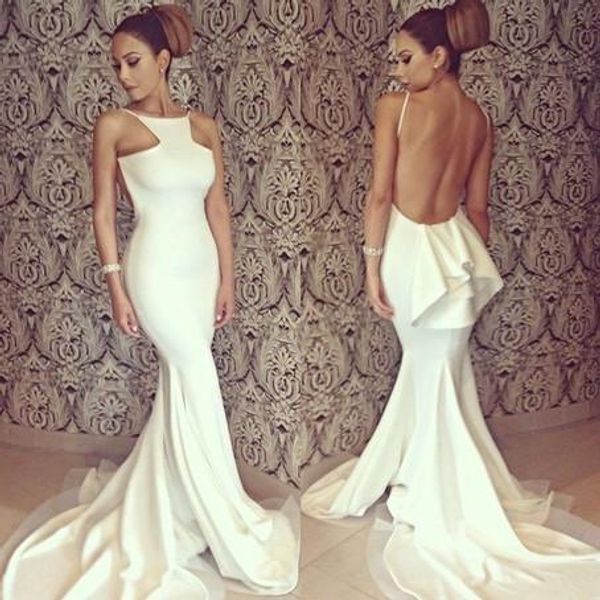 elegant 2021 mermaid prom dresses jewel neck sleeveless backless ruffle white party evening celebrity pageant dresses custom made, Black
elegant 2021 mermaid prom dresses jewel neck sleeveless backless ruffle white party evening celebrity pageant dresses custom made, Black
