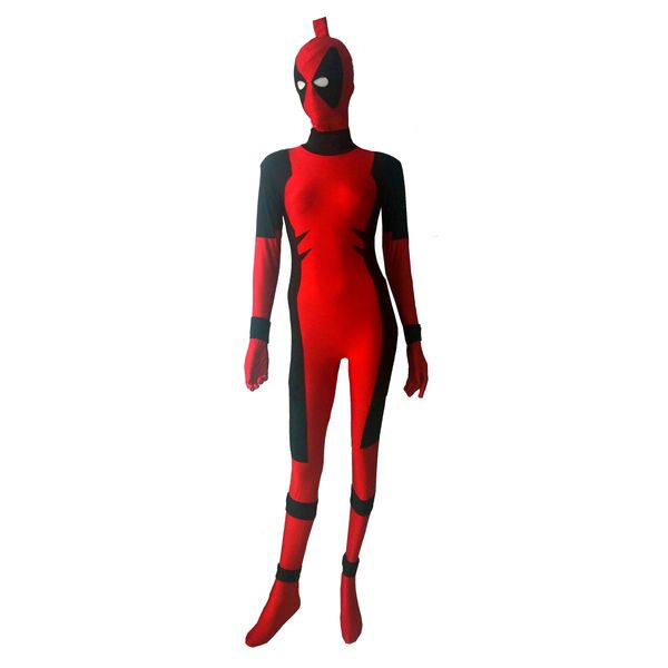 red killer queen spandex lycra costume prelude to deadpool corps halloween party cosplay zentai suit, Black;red
red killer queen spandex lycra costume prelude to deadpool corps halloween party cosplay zentai suit, Black;red