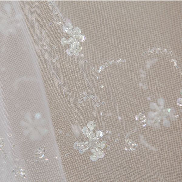 new fashion designer sale romantic wrist white ivory sequined mantilla veil bridal head pieces, Black
new fashion designer sale romantic wrist white ivory sequined mantilla veil bridal head pieces, Black