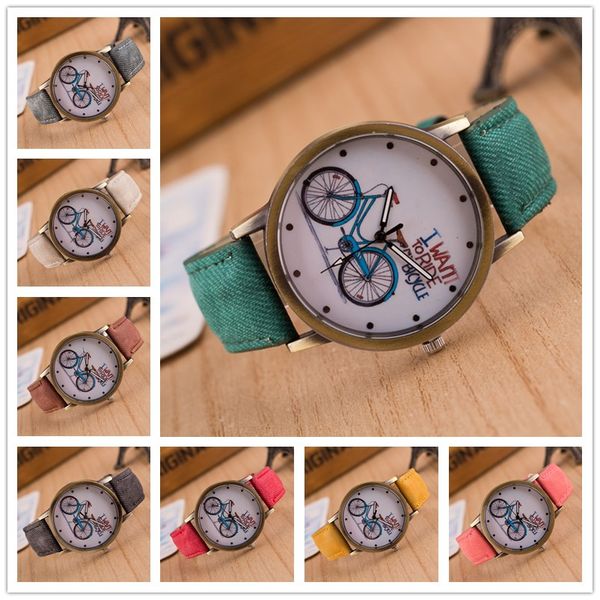 2016 fashion women girls kids bike watches casual vintage leather wristwatches bicycle pattern quartz cartoon watch gifts clock, Slivery;brown
2016 fashion women girls kids bike watches casual vintage leather wristwatches bicycle pattern quartz cartoon watch gifts clock, Slivery;brown