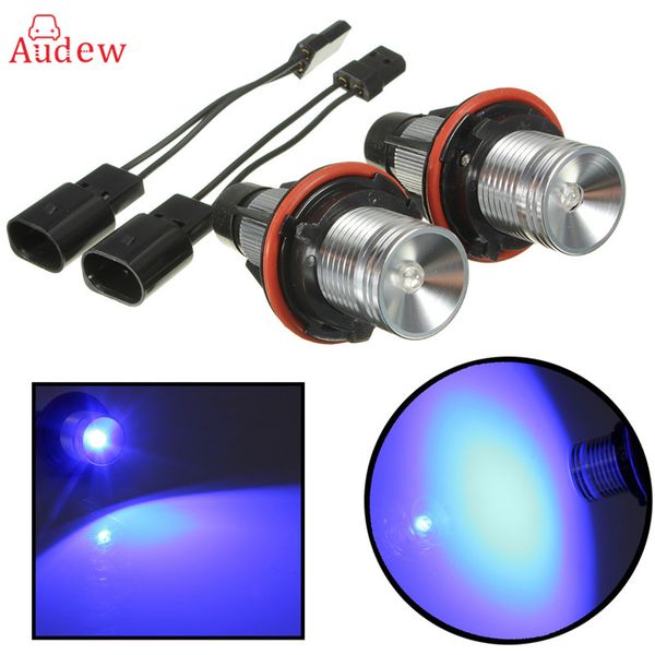 2pcs 12v led blue headlight angel eyes halo rings light bulbs for bmw e39 e53 e60 e64 e66 x3 x5 
2pcs 12v led blue headlight angel eyes halo rings light bulbs for bmw e39 e53 e60 e64 e66 x3 x5
