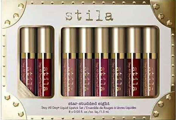 star-studded eight stay all days liquid lipstick set 8pcs/box and 6pcs/ box long lasting creamy shimmer liquid stila lipstick dropshipping
star-studded eight stay all days liquid lipstick set 8pcs/box and 6pcs/ box long lasting creamy shimmer liquid stila lipstick dropshipping