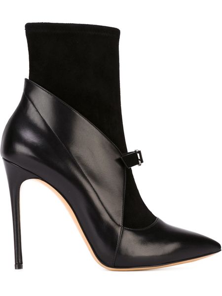 2018 new big size fashion boots high heels pointed toe buckle winter ankle boots stiletto heel women shoes botas, Black
2018 new big size fashion boots high heels pointed toe buckle winter ankle boots stiletto heel women shoes botas, Black