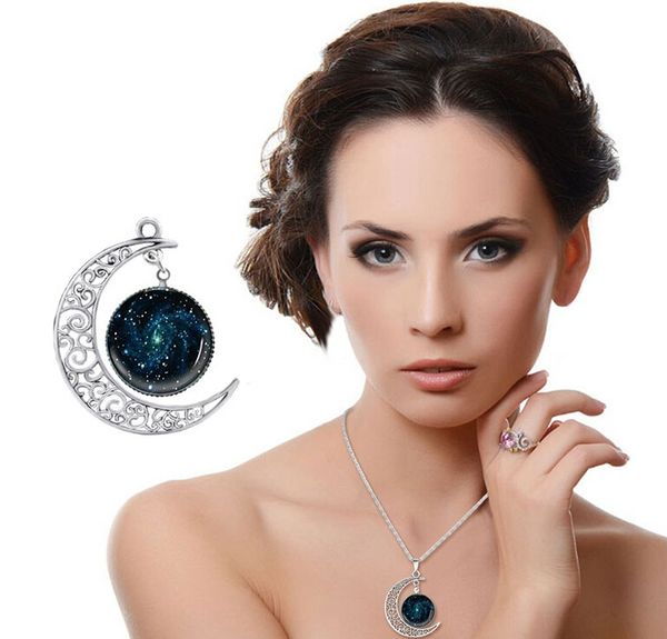 24pcs/lot new vintage starry moon outer space universe gemstone pendant necklaces mix style 2016 july style, Silver
24pcs/lot new vintage starry moon outer space universe gemstone pendant necklaces mix style 2016 july style, Silver