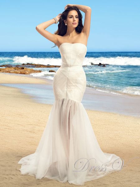 Romantic Summer Beach Wedding Dresses 2019 Newest Strapless Court Train Sheer Tulle Bridal Dresses Vestidos De Noiva Plus size free shipping
Romantic Summer Beach Wedding Dresses 2019 Newest Strapless Court Train Sheer Tulle Bridal Dresses Vestidos De Noiva Plus size free shipping