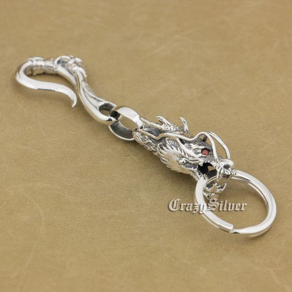 925 sterling silver dragon claw hook mens biker rocker punk keychain 8c019kc, Slivery;golden
925 sterling silver dragon claw hook mens biker rocker punk keychain 8c019kc, Slivery;golden