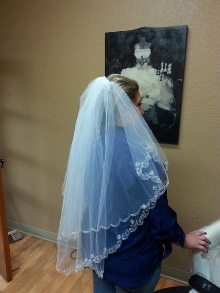 lovey new elegant luxury quality romantic fingertip beaded edge veil with comb bridal head pieces for wedding dresses, Black
lovey new elegant luxury quality romantic fingertip beaded edge veil with comb bridal head pieces for wedding dresses, Black