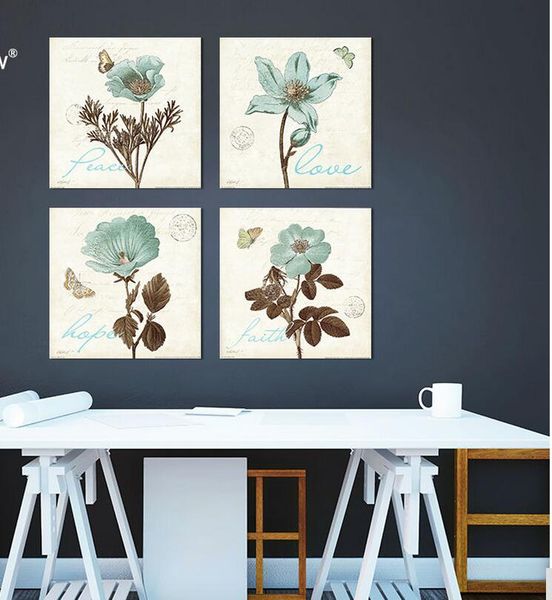 retro fashion 4 pcs flower house ornaments children living room decoration canvas painting on wall hanging home decor unframed
retro fashion 4 pcs flower house ornaments children living room decoration canvas painting on wall hanging home decor unframed