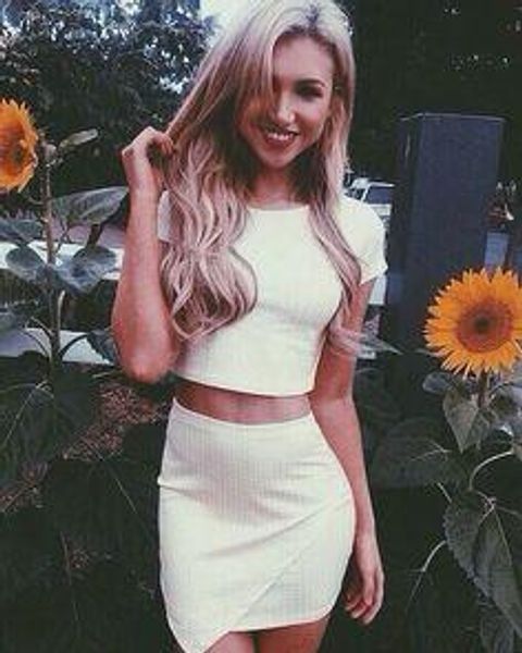 2016 graduation dresses short sleeve jewel collar two pieces all white simple low price prom cocktail gown formal homecoming gowns veatidos, Blue;red
2016 graduation dresses short sleeve jewel collar two pieces all white simple low price prom cocktail gown formal homecoming gowns veatidos, Blue;red