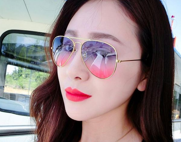 branded 58mm metal frame men/ women's sunglasses gradient color lens sun glass ing, White;black
branded 58mm metal frame men/ women's sunglasses gradient color lens sun glass ing, White;black