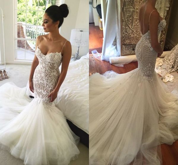 new gorgeous mermaid wedding dresses saudi arabic sweetheart lace spaghetti straps bridal gowns vestios de novia with sweep train ba7311, White
new gorgeous mermaid wedding dresses saudi arabic sweetheart lace spaghetti straps bridal gowns vestios de novia with sweep train ba7311, White