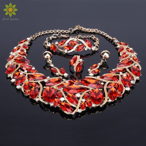 fashion bridal jewelry sets wedding necklace earring bracelet ring for brides party prom costume accessories decoration women, Slivery;golden
fashion bridal jewelry sets wedding necklace earring bracelet ring for brides party prom costume accessories decoration women, Slivery;golden