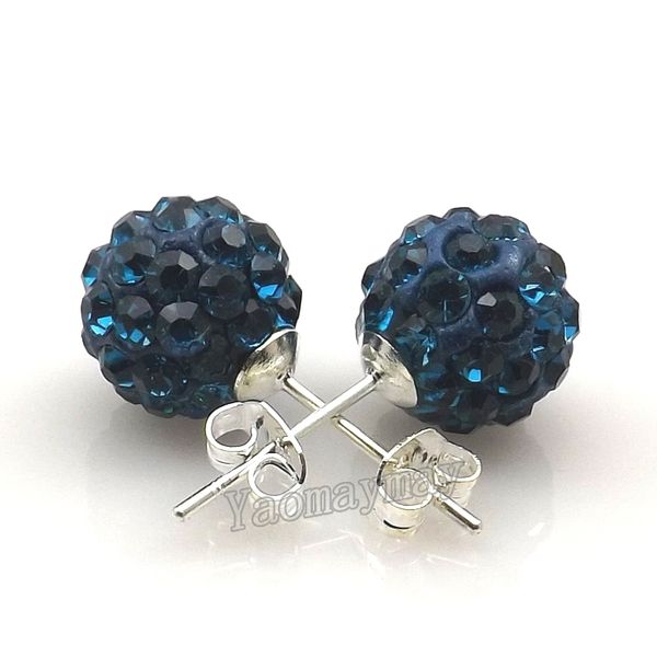 10mm peacock disco balls rhinestone earring studs silver plated for christmas gift 20 pairs wholesale drop shipping, Golden;silver
10mm peacock disco balls rhinestone earring studs silver plated for christmas gift 20 pairs wholesale drop shipping, Golden;silver